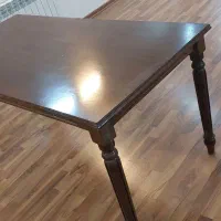 میز ناهارخوری چوبی۶نفره کاملا سالم، بدون صندلی
