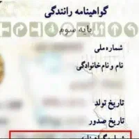 گواهینامه رانندگی