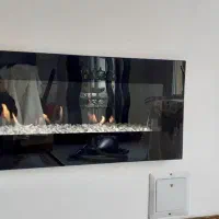 شومینه گازی دیواری مدرن LCD ۱۲۰