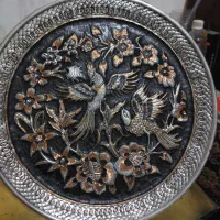 بشقاب قلم زنی