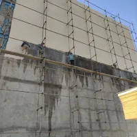 استابنا.سیمانکاری.دیوار چینی.شیب بندی.استخر تخریب
