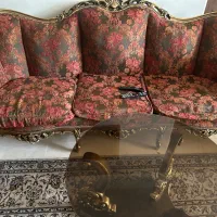 مبل استیل تمیز با میزناهارخوری ۱۸نفره