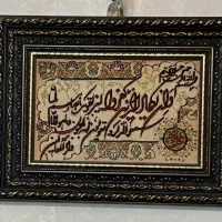 تابلو فرش دستباف گل ابریشم