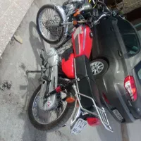موتور 125 مدارک دار کاملا سالم بدون هیچ مشکلی