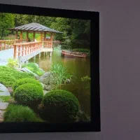 تابلو چراغدار منظره(چراغ خواب)