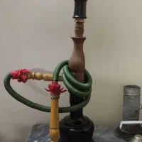 قلیان چوبی و لوازم