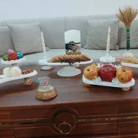 ظروف هفت سینی سنگ مصنوعی