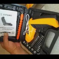دریل و پیچ‌گوشتی شارژی 47 تکه Intimax (4.2V)