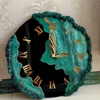 ساعت سبز یاقوتی