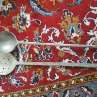 کفگیر وملاقه مسی کاسه فرانسه ورق بزنید