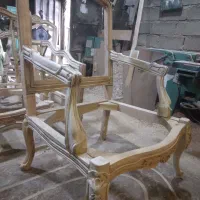 مبل خام چوب چنار توسکا