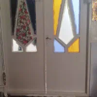 درب چوبی وکم آهنی سنگین