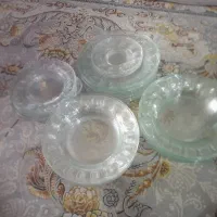 بشقاب شیشه ای مدل انگشتی