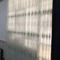 پرده تور خامه دوزی شده