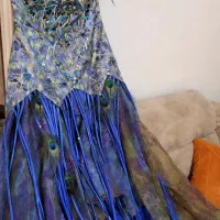 لباس مجلسی طاووسی