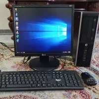 کامپیوتر hp رم 4 هارد 250 مانیتور LG