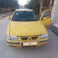 سمند تاکسی بین شهری پلاک ع مدل ۹۰