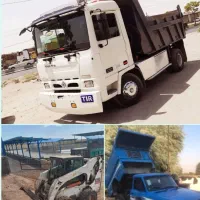 حمل نخاله وخاک،خاکبرداری، بادسان،خاور،اجاره بابکت