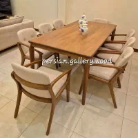 سانرایز میز ناهارخوری دونفره آرنیکا ترکیب هنروچوب