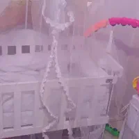 تخت کودک سالم با تشک وتوریش فوری فروشی