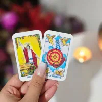 فال تاروت،شمع تراپی،احساسی، کاری،مالی