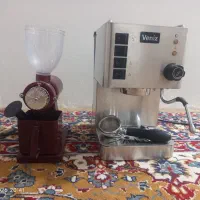 اسپرسوساز نیمه صنعتی Veniz CRM3007 + آسیاب 600N