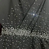 پیراهن مجلسی سنگ دوزی کاردست سایز ۴۴