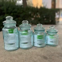 بانکه و نگهدارنده شیشه ای و پاسماوری
