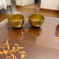ایکیا پیاله برنجی و میوه خوری ایکیا