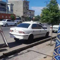 سمند سفید ۹۵ دوگانه فابریک