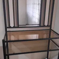 سرویس خواب فلزی با تشک دونفره