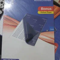 ۲ بسته کاربن  آبی هر بسته ۱۰۰ برگ