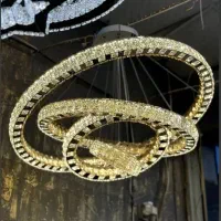 لوستر کریستالی ریموت دار گارانتی ۵ ساله