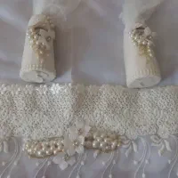 قندساب و پارچه روی سرعروس وداماد