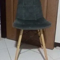 صندلی پایه چوبی یک نفر