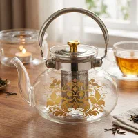 قوری پیرکس گلدار (فروشگاه کیان) منتظری