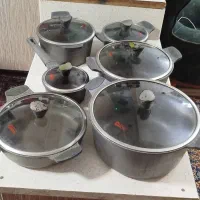 سرویس قابلمه چدنی ویک عدد ماهیتابه رژیمی