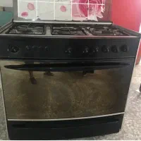 اجاق گاز و کباب پز سالم