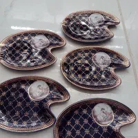 نلبکی سورمه ای و جام