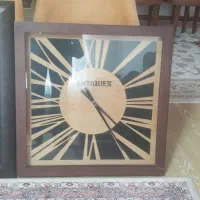 ساعت تمام چوب