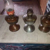 ۳عدد لمپا آبی سوز و زرد سوز (مسی)