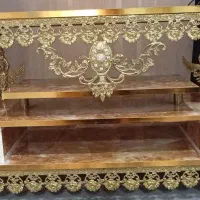 میز تلویزیونی برنجی