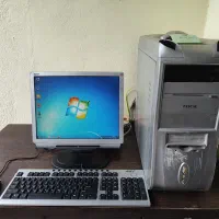 کامپیوتر ۲هسته ۵۷۰۰ رم ۲ ddr2 هارد ۱۶۰ گرافیک ۲۵۶