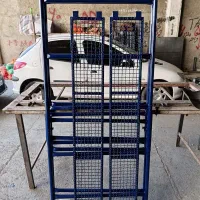 داربست فلزی نما چهار پایه خدماتی