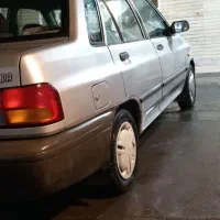 پراید 89دوگانه کارخانه بی رنگ