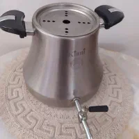 سماور روگازی استیل بزرگ