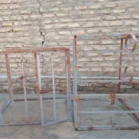 قفس لاری  مرغ قفس آهنی