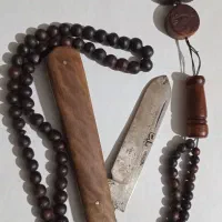 ۱عدد تسبیح چوب کهوراز ریز تا درشت ۱۰۱دانه