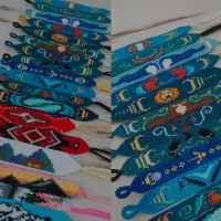 بافت دستبند دوستی، آلفا و بند عینک