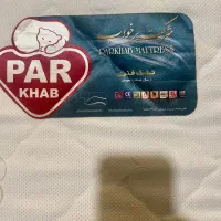 تشک فنر دار سالم‌ ۷۵ در ۱۲۵ مناسب تخت کودک